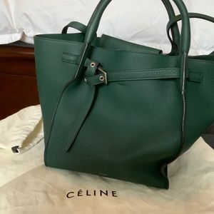 Celine Big Bag Small Emerald green